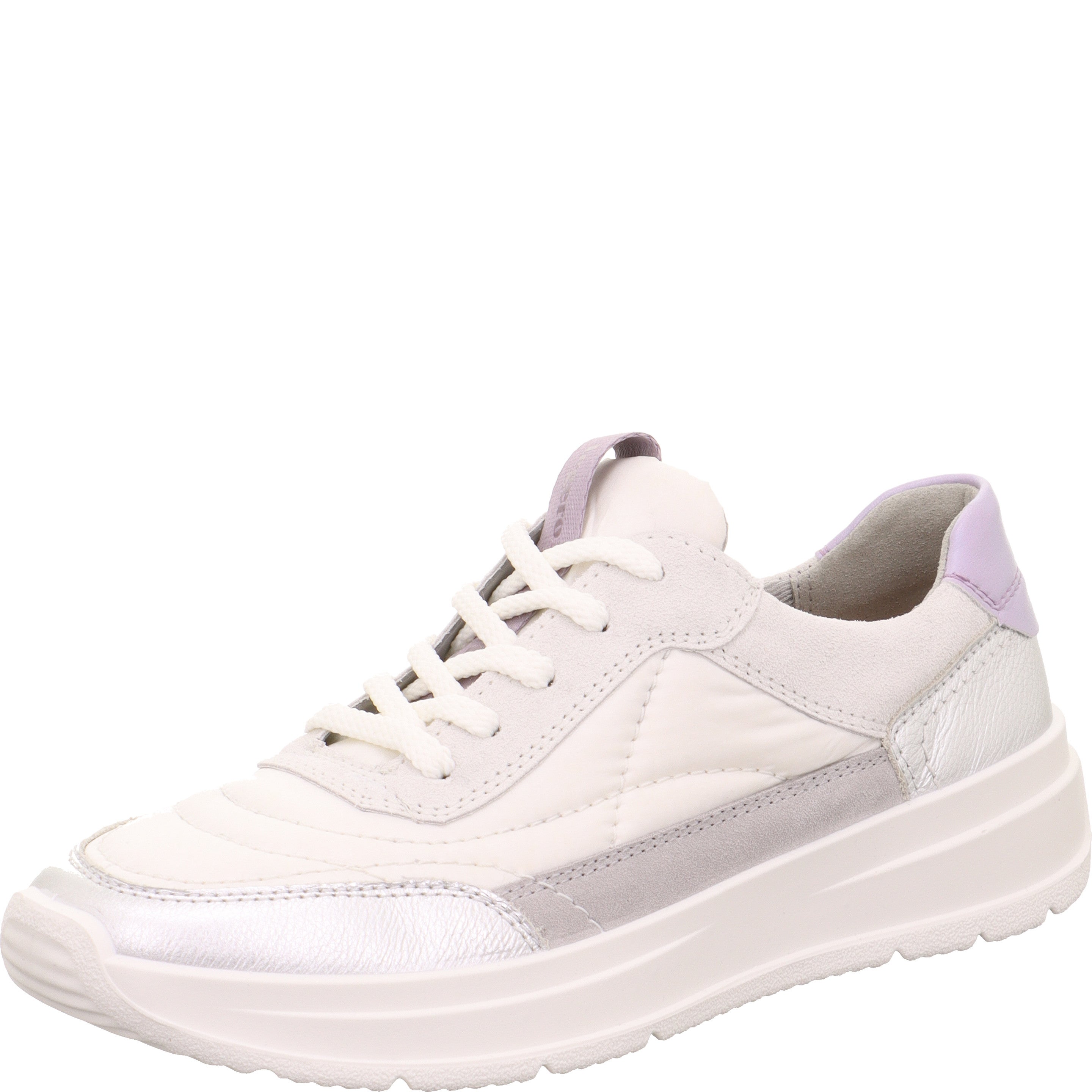 legero SPRINTER Damen  Sneaker low mit Schnürung - Farbe: Offwhite - Größe: 4