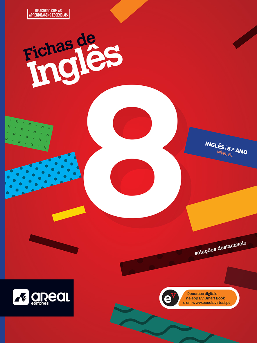 LIVRO FICHAS DE INGLÊS 8 - 8.º ANO