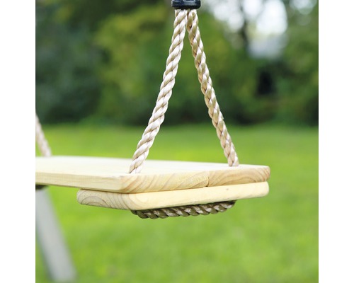 Houten schommelzitje, bruin