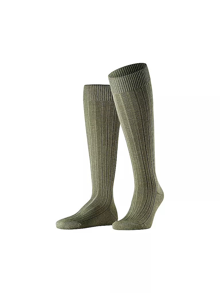 FALKE Stutzen TEPPICH IM SCHUH gruen dunkelgrün
