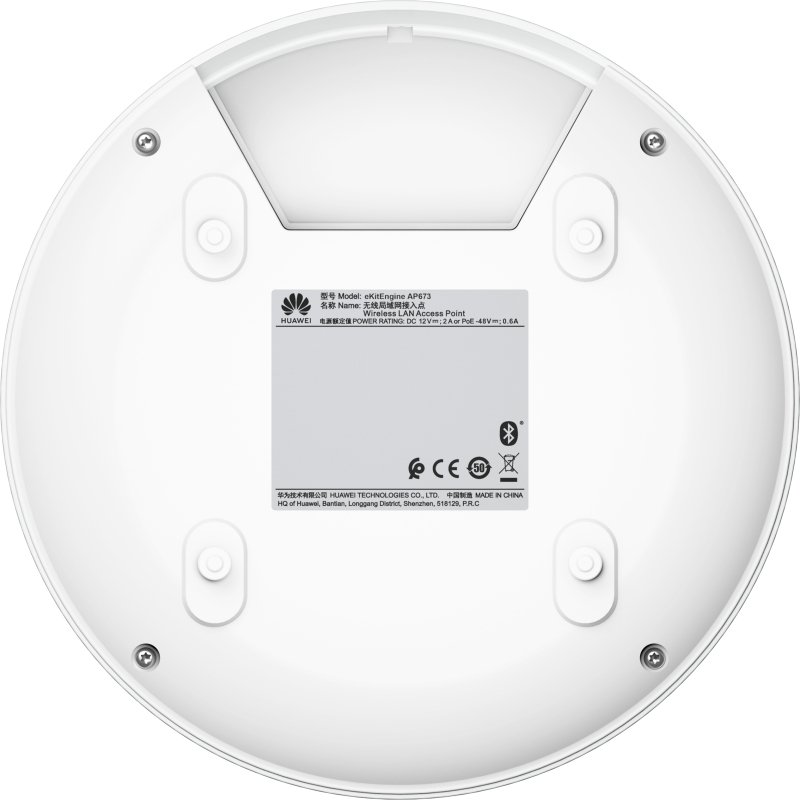 HUAWEI eKit AP673 13660 Mbit/s Blanc Connexion Ethernet, supportant l'alimentation via ce port (PoE)