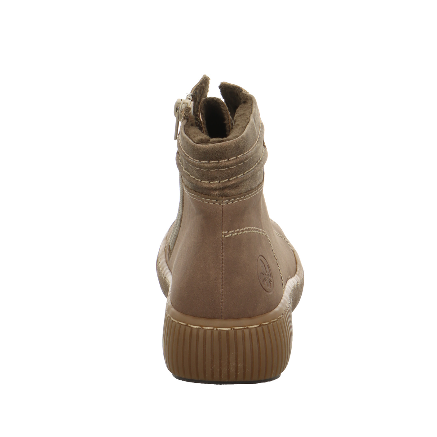 Schnürboots beige