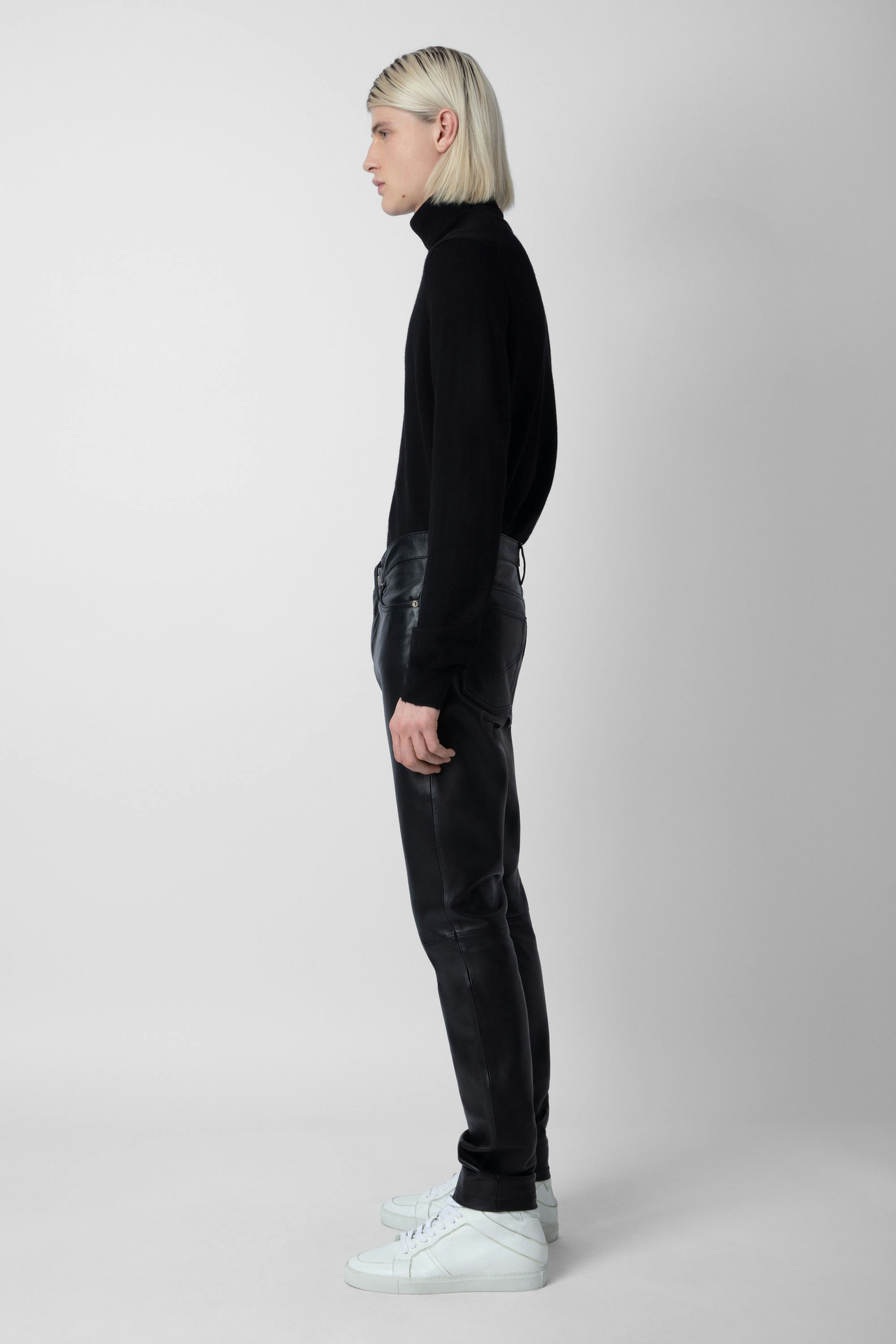 Pantalon Leather David Cuir