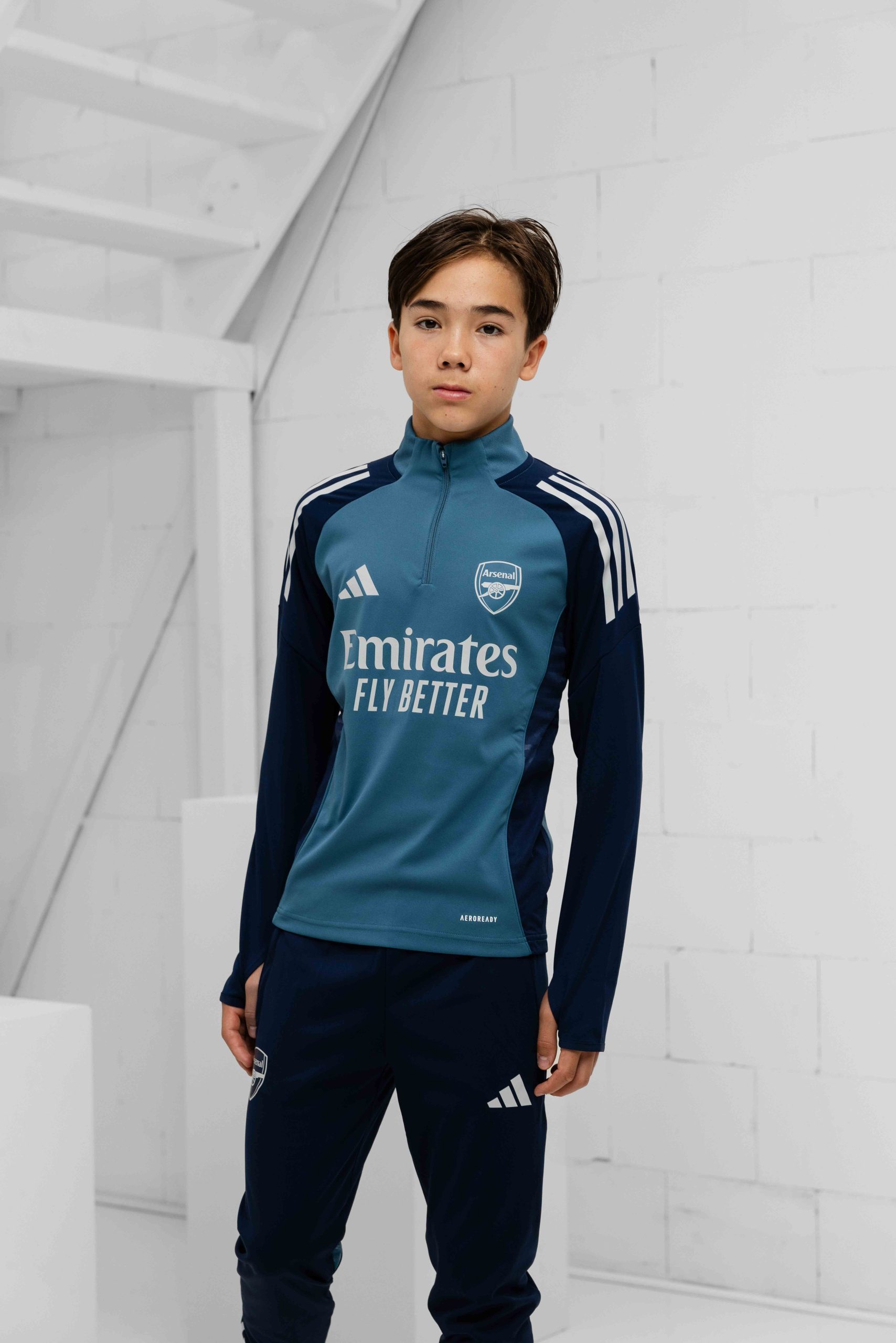 Arsenal 1/4 Zip Trainingspak Junior 2025/2026