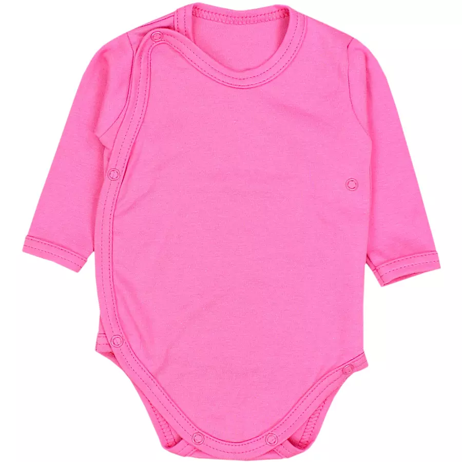 TupTam Baby Langarm Wickelbody 5er Pack rosagelb