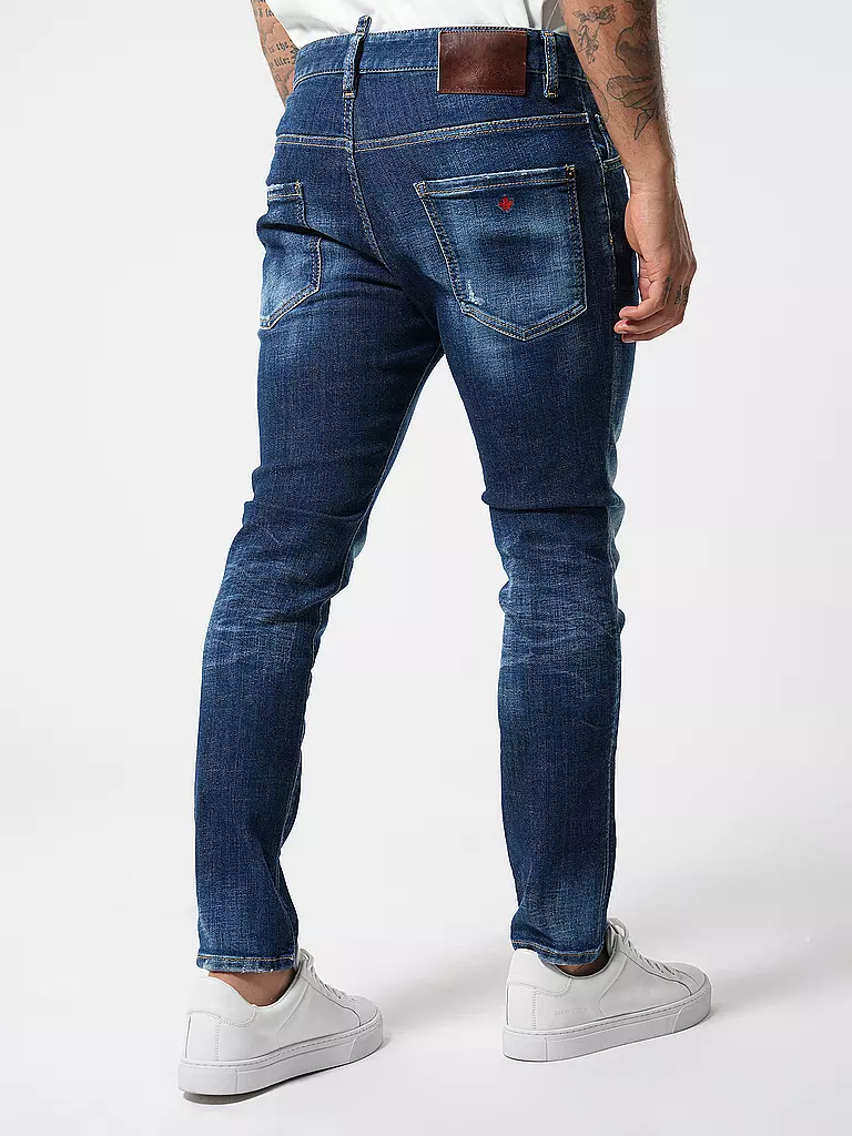 DSQUARED2 Jeans Slim Fit SKATER blau