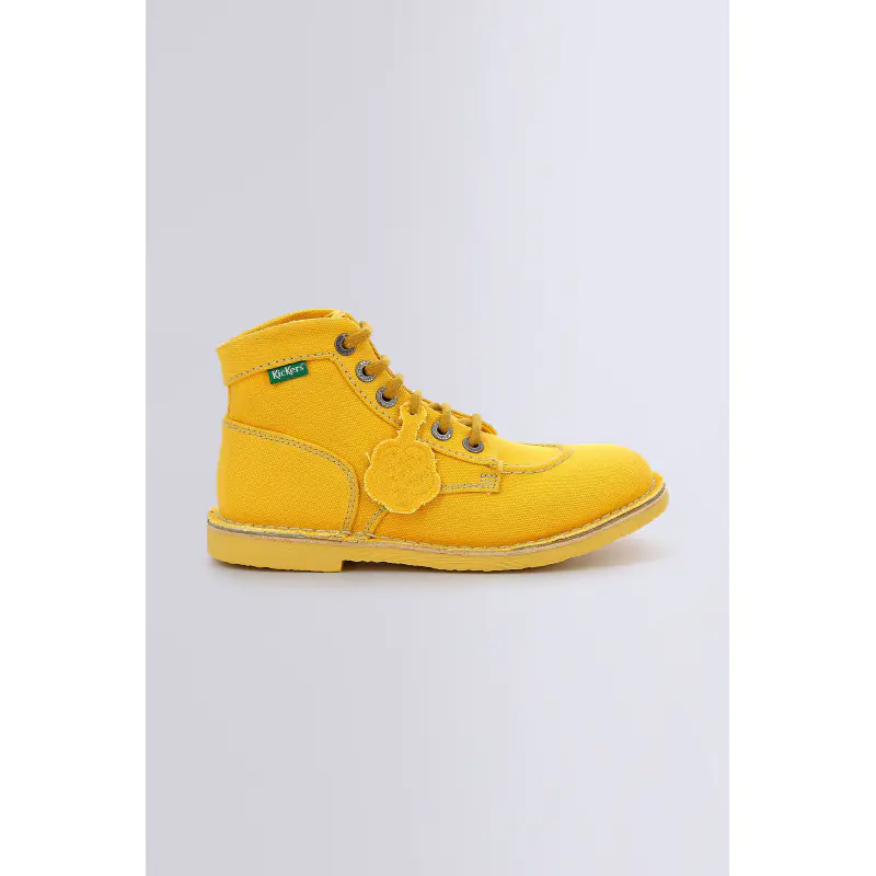 KICKLEGEND JAUNE BOTTINES Textile Femme