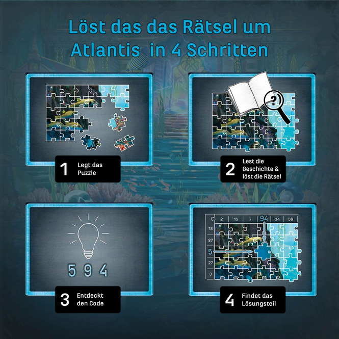 EXIT® - Das Puzzle - Schlüssel zum Palast von Atlantis