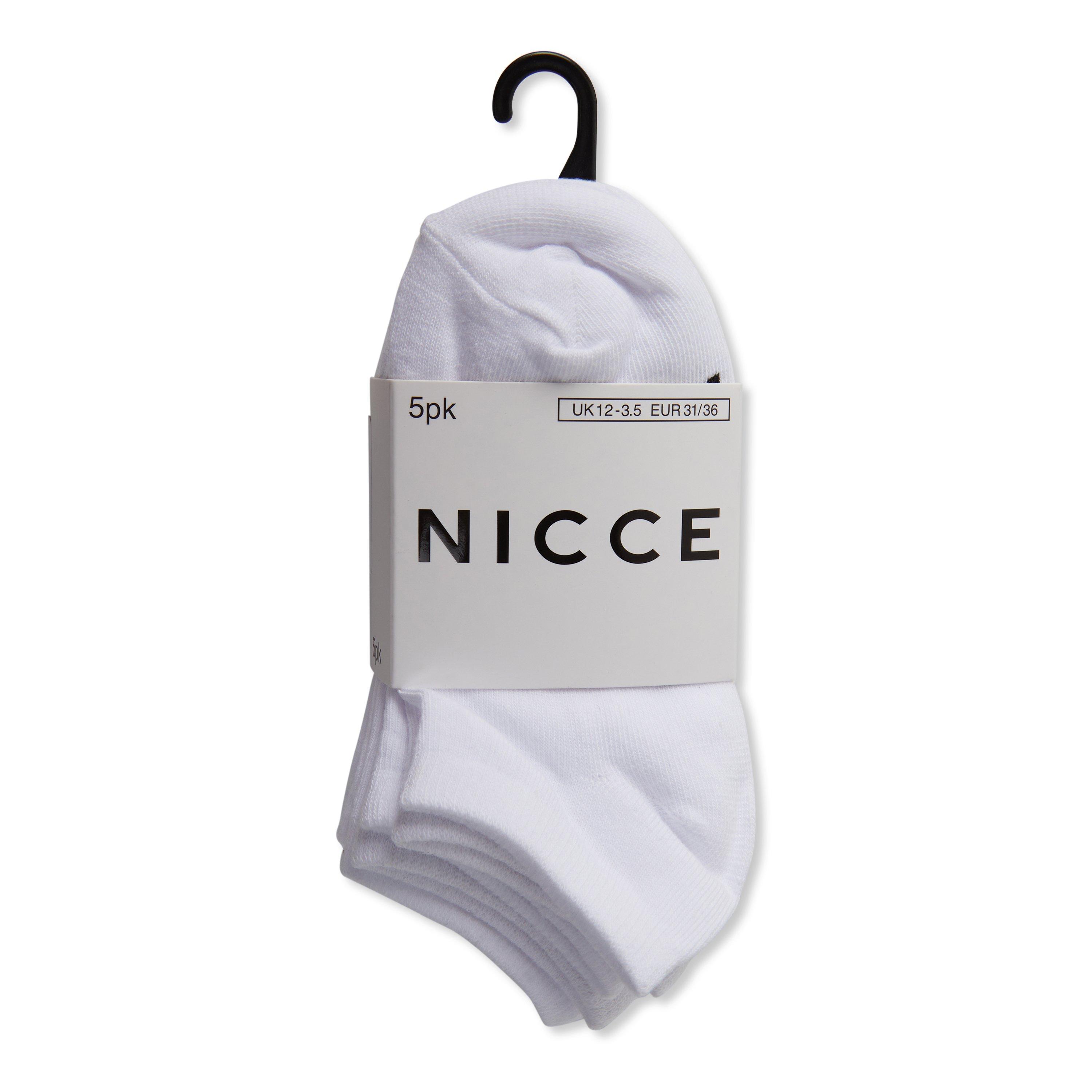 Nicce 5 Pack Trainer Socks Juniors