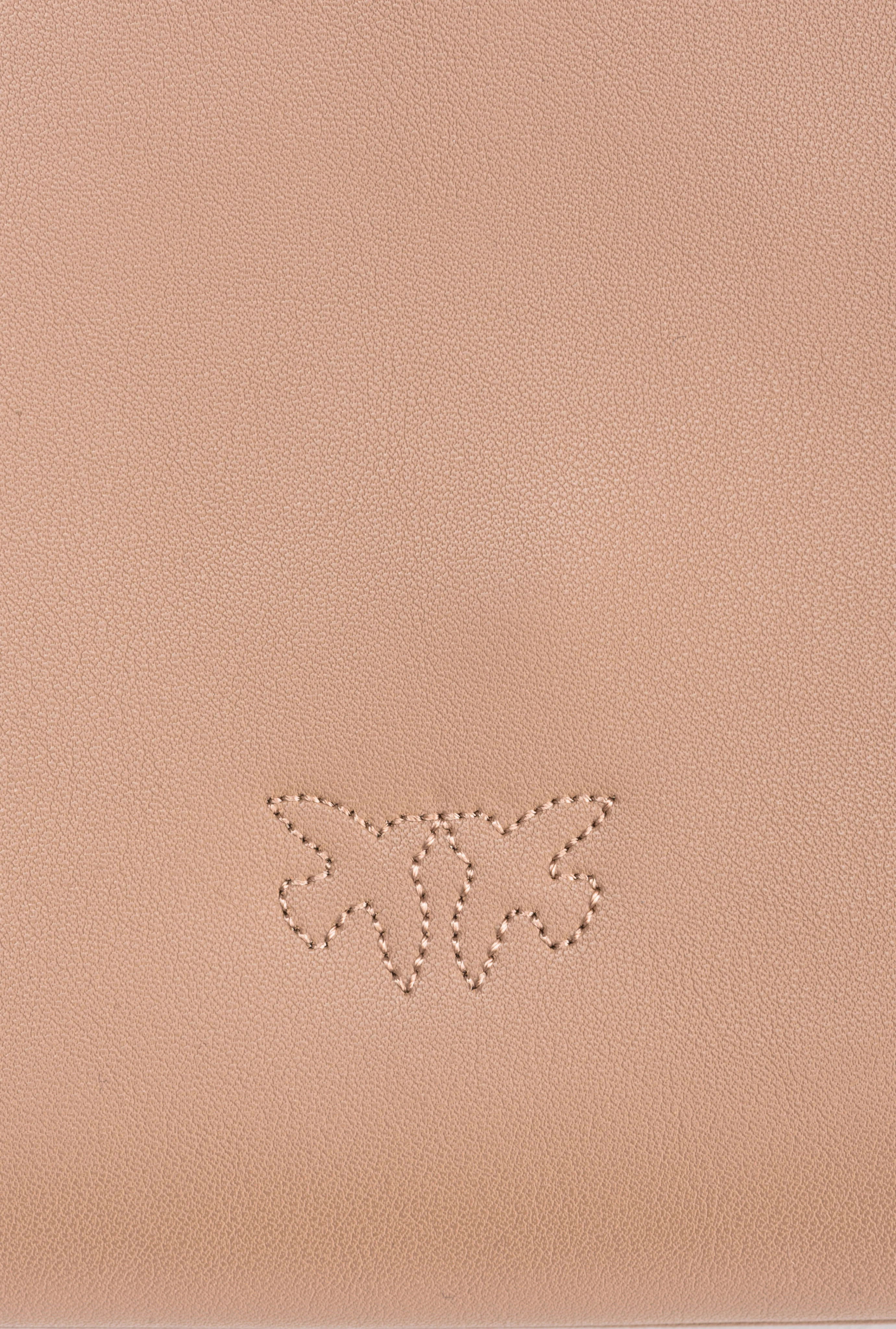 Classic flat love bag simply | Marron