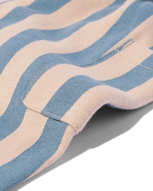 pantalon rayé pour bébé bleu