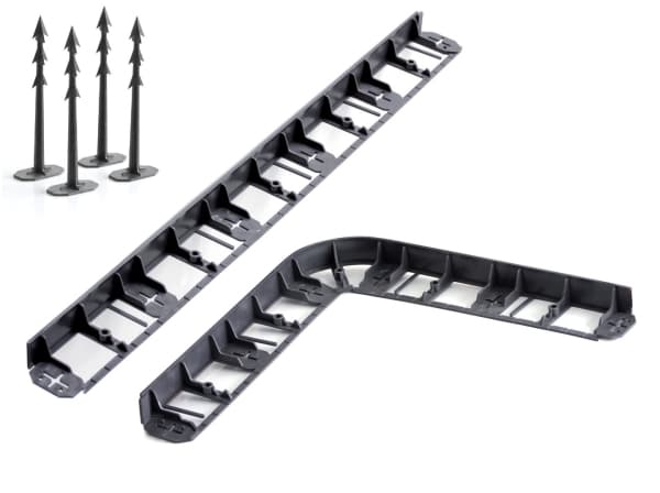 Prosperplast plenkant Border 1057 sort (IB1057-S411)