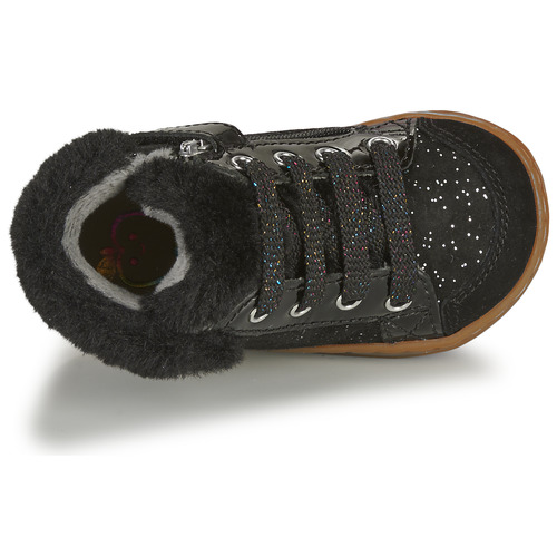 Shoo Pom - BOUBA ZIP HAIR - Noir / Doré