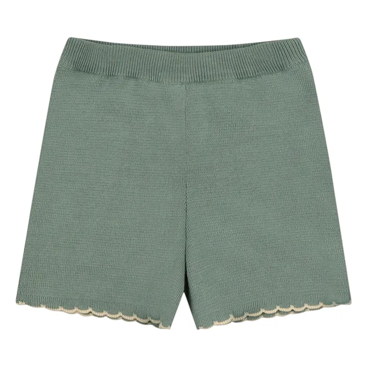 Aymara Short Lita Coton Bio | Vert d'eau