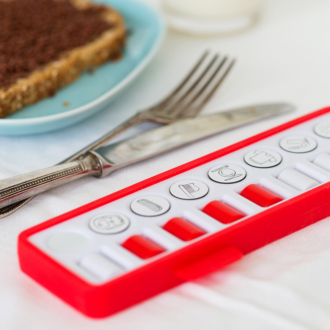 Gezinnig dagplanner rood