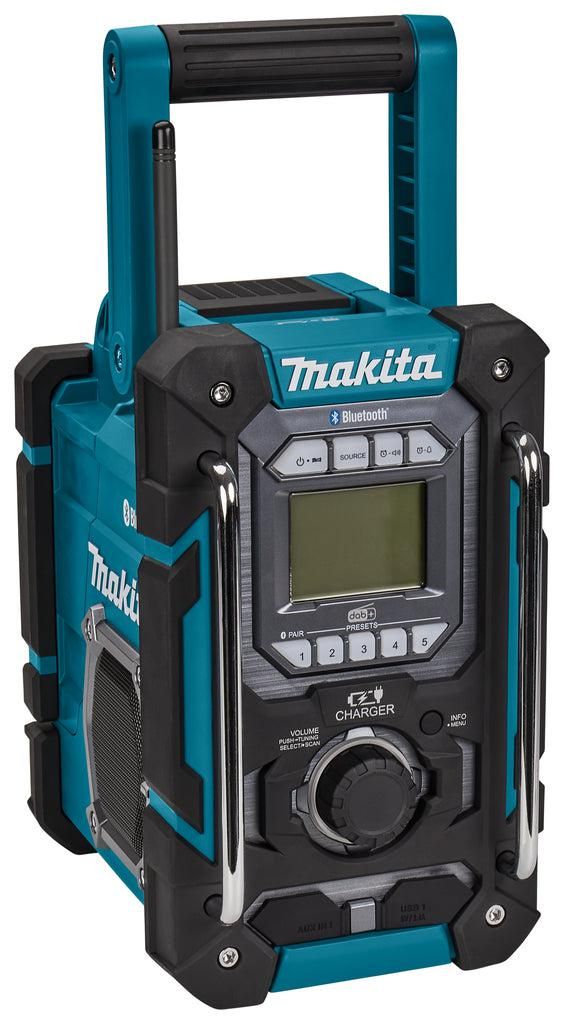 Makita DMR301 Accu bouwradio FM DAB/DAB  Bluetooth met laadfunctie