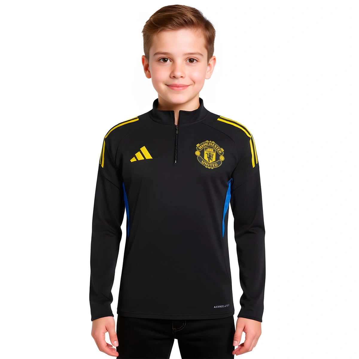 Sweatshirt adidas Manchester United Training 2025-2026 Criança