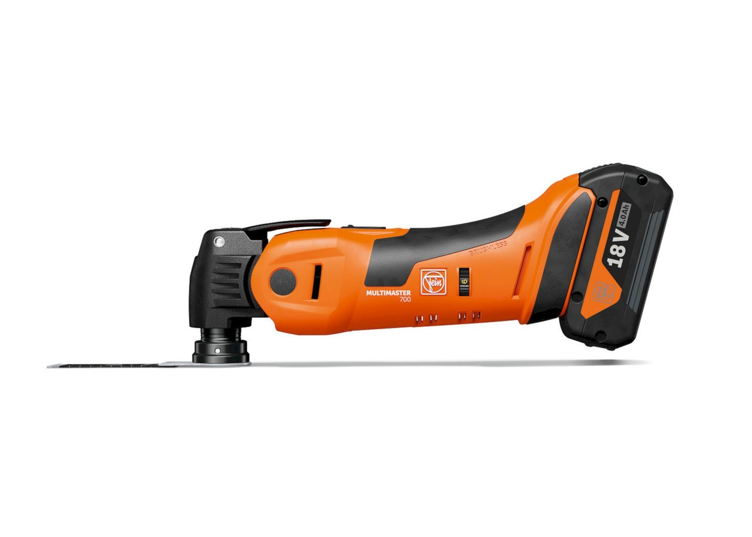 Fein AMM700 Multimaster Max Top 18V Li-ion Accu Multitool set (1x 4.0Ah) in L-Boxx incl. 60-Delige accessoires set