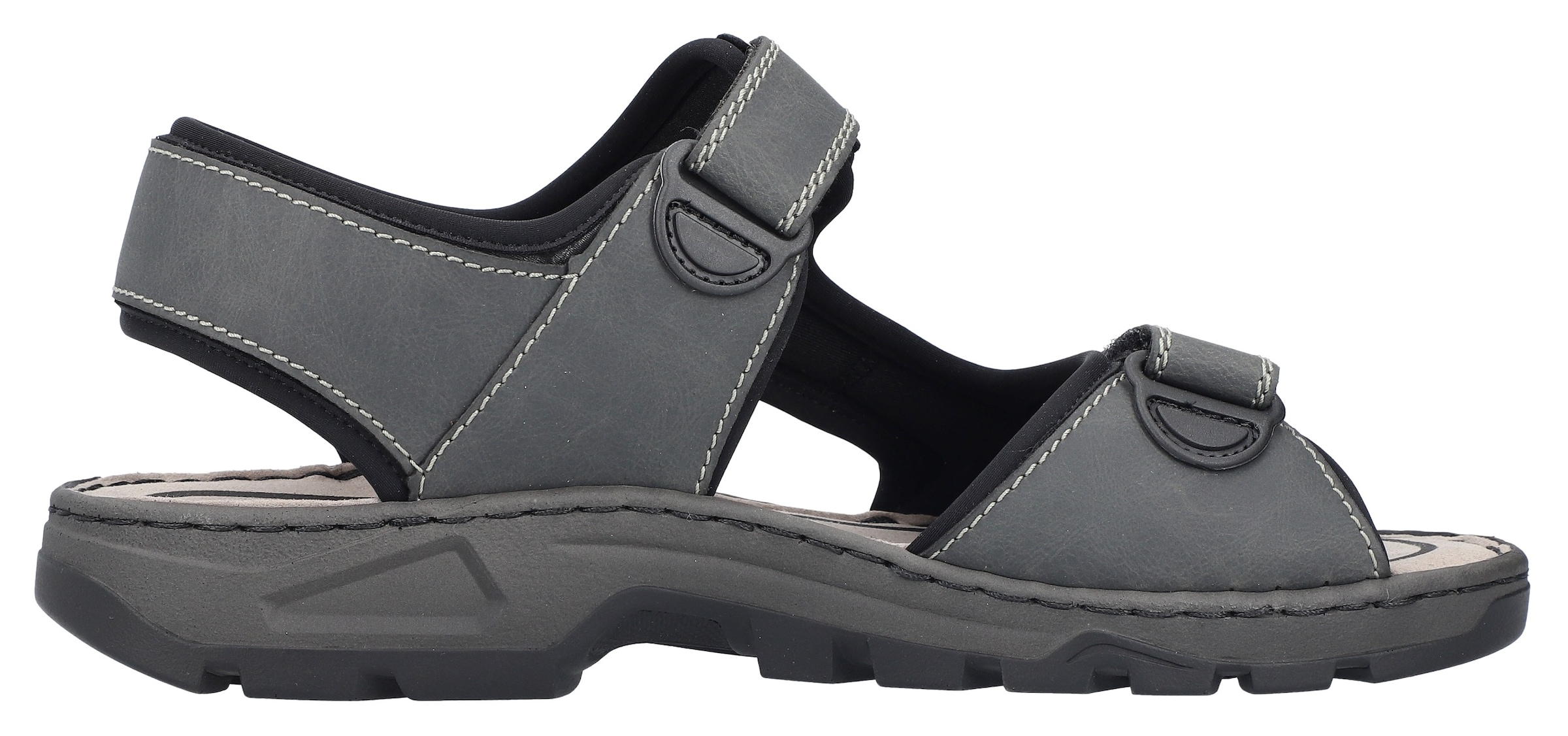 Rieker Riemchensandale  , Sommerschuh, Klettschuh, Outdoorschuh, in Trekking-Optik