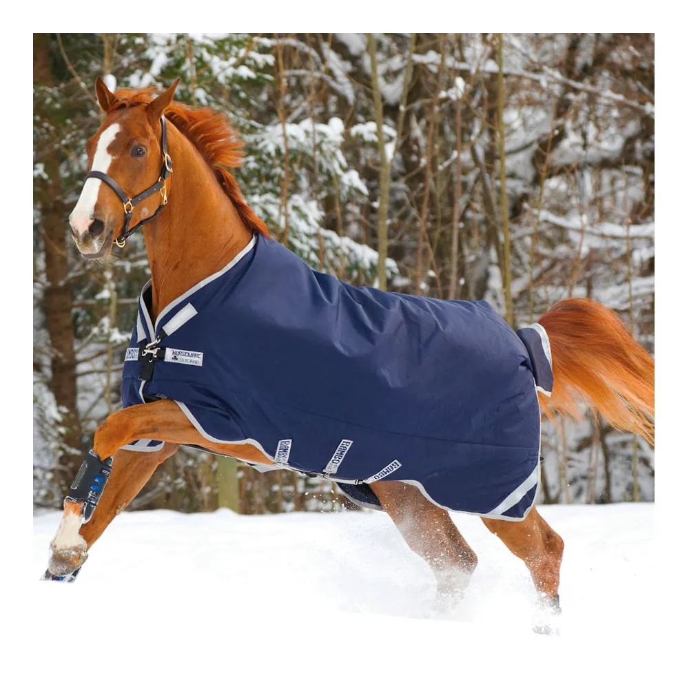 Horseware RAMBO ORIGINAL 200G - Couverture de paddock navy/silver