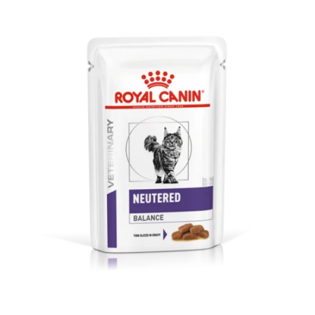 Royal Canin Neutered Weight Balance : bouchées en sauce pour chat