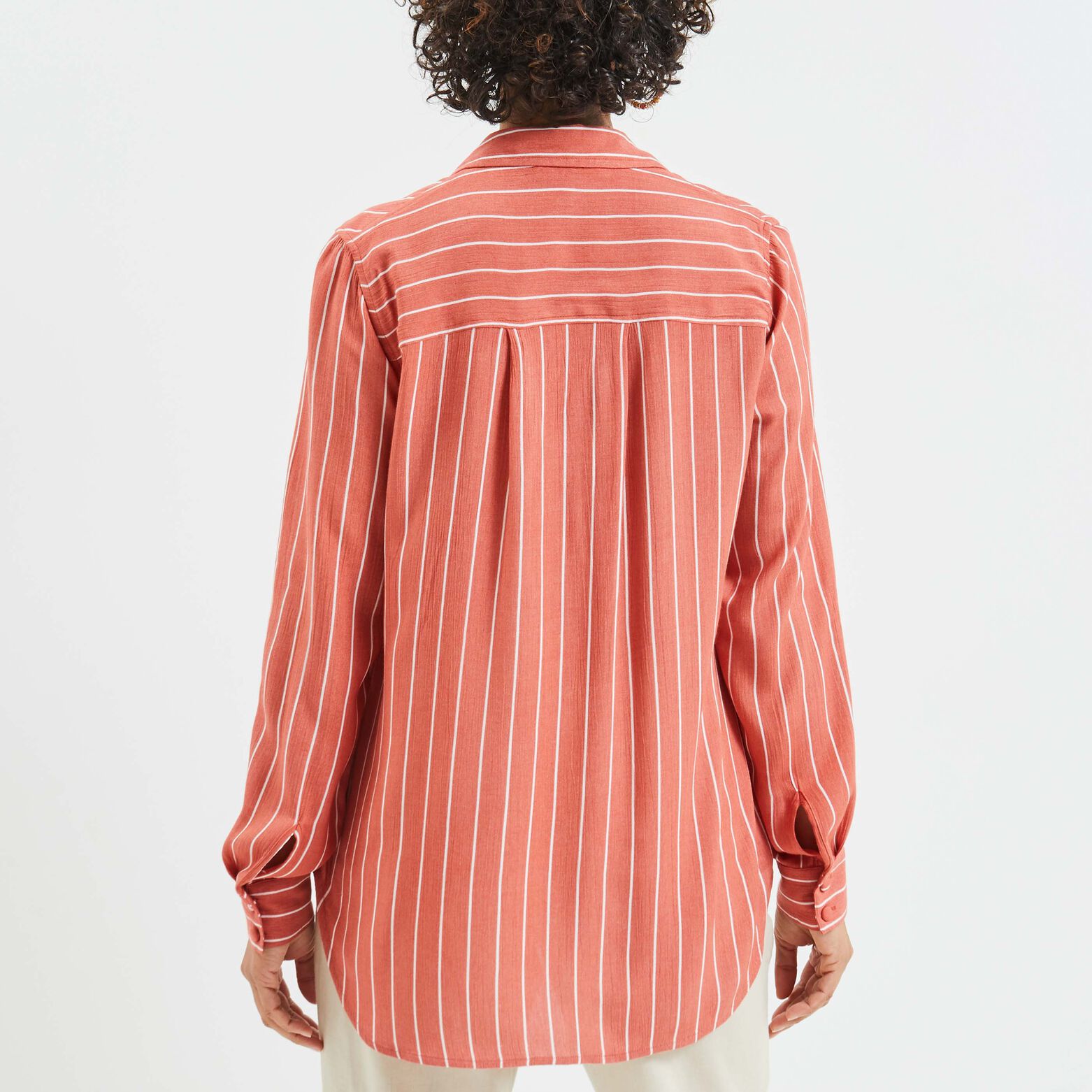 Chemise rayée femme
