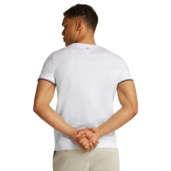 Tommy Hilfiger Tipped Slim Crew Shirt Heren