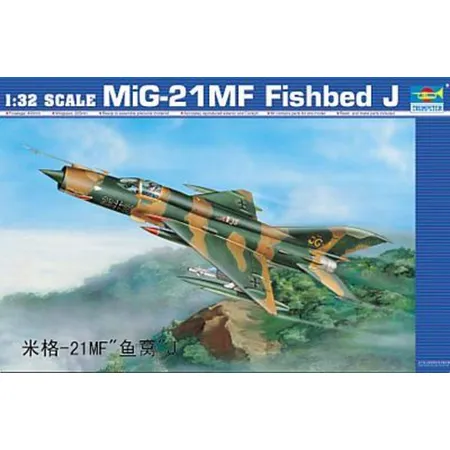Trumpeter 1/32 MiG 21MF Fishbed J