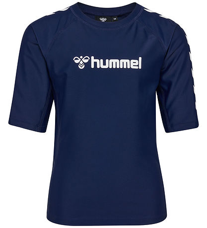 Hummel Badeshirt - UV40+ - HmlFiji - Navy Blue