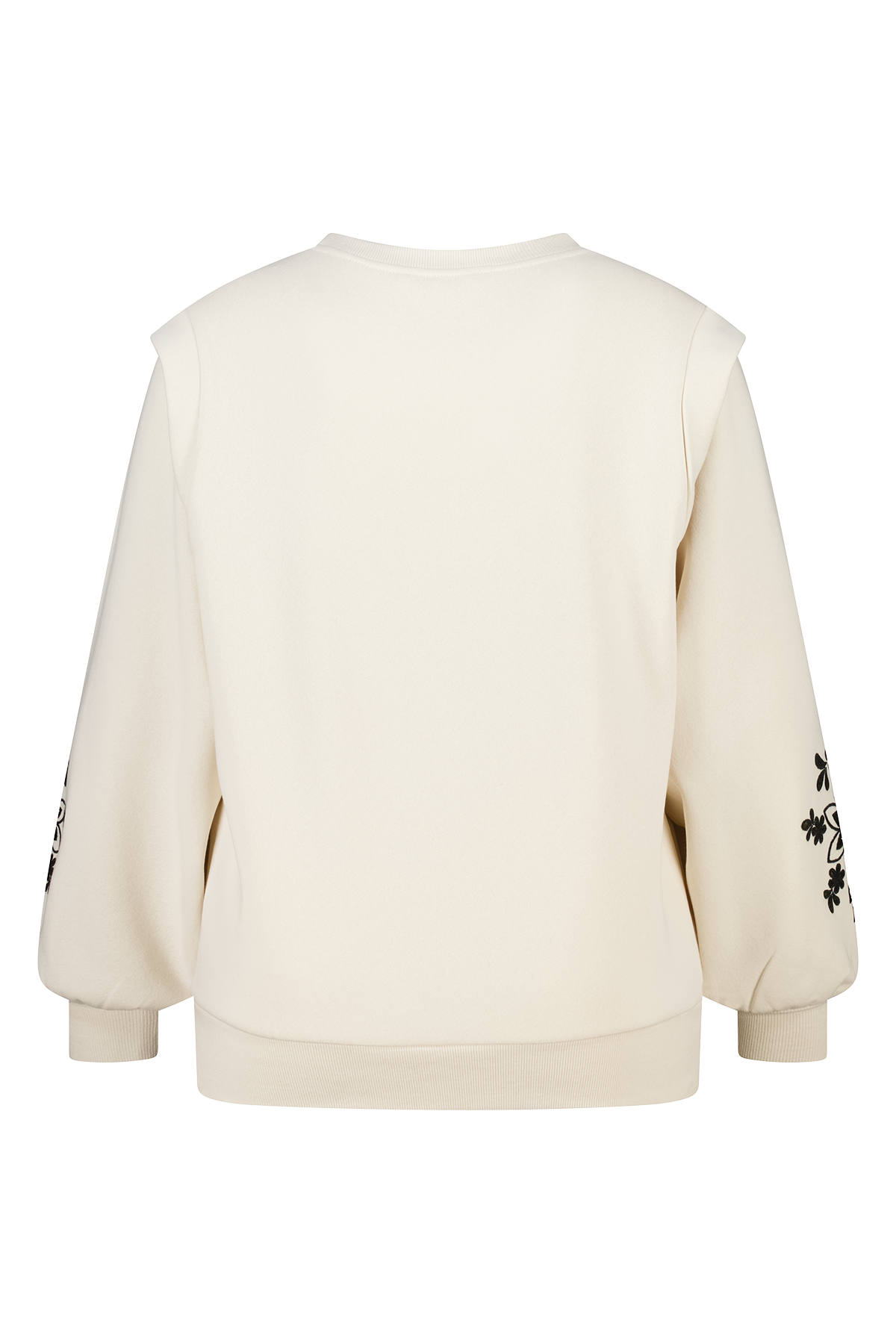 Sweater met opengewerkt borduursel Kit