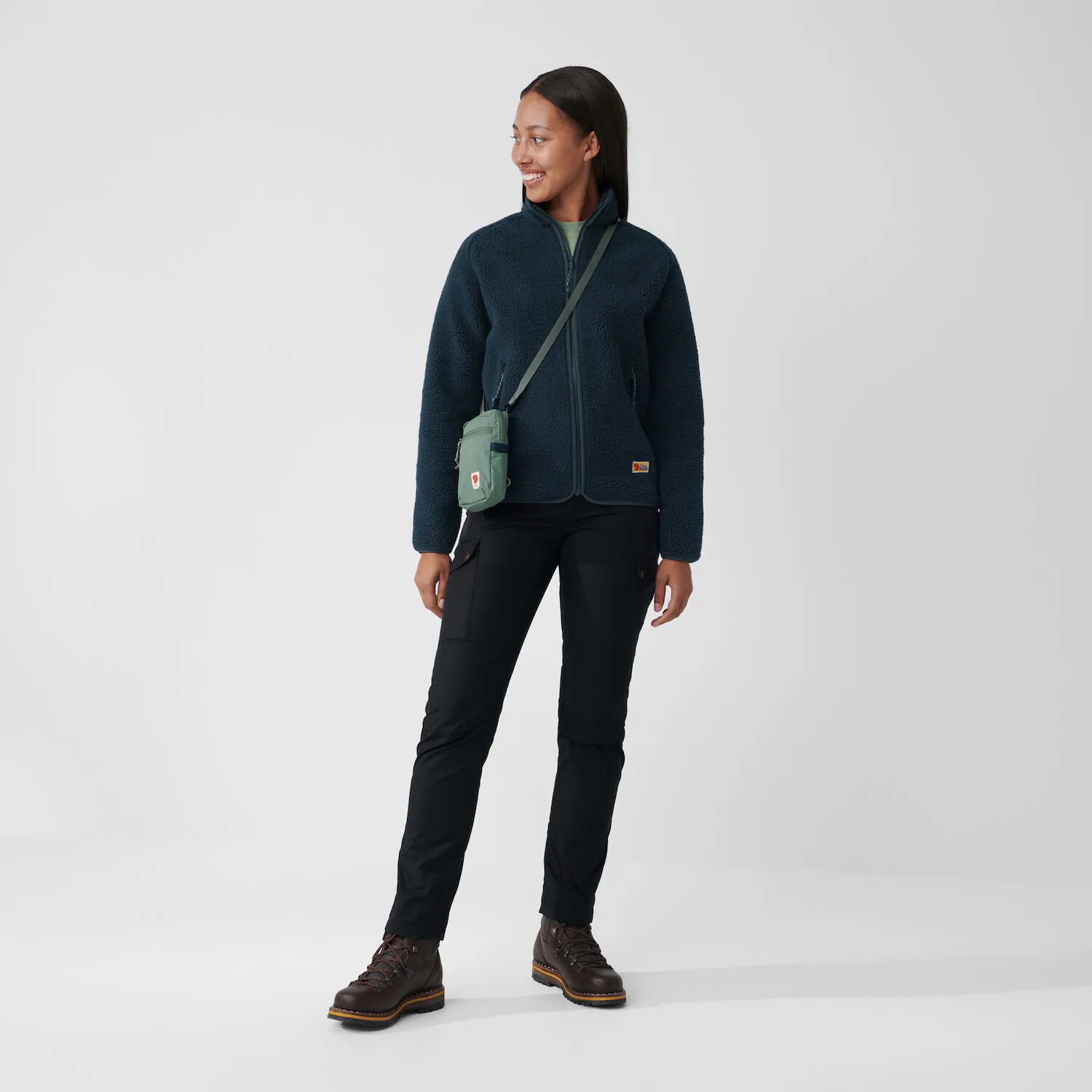 Fjällräven Vardag Pile Fleece W Deep Forest