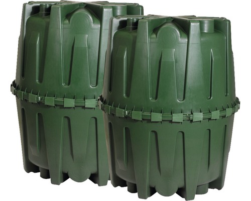 4rain Herkules ondergrondse regenwatertankset 3200 L