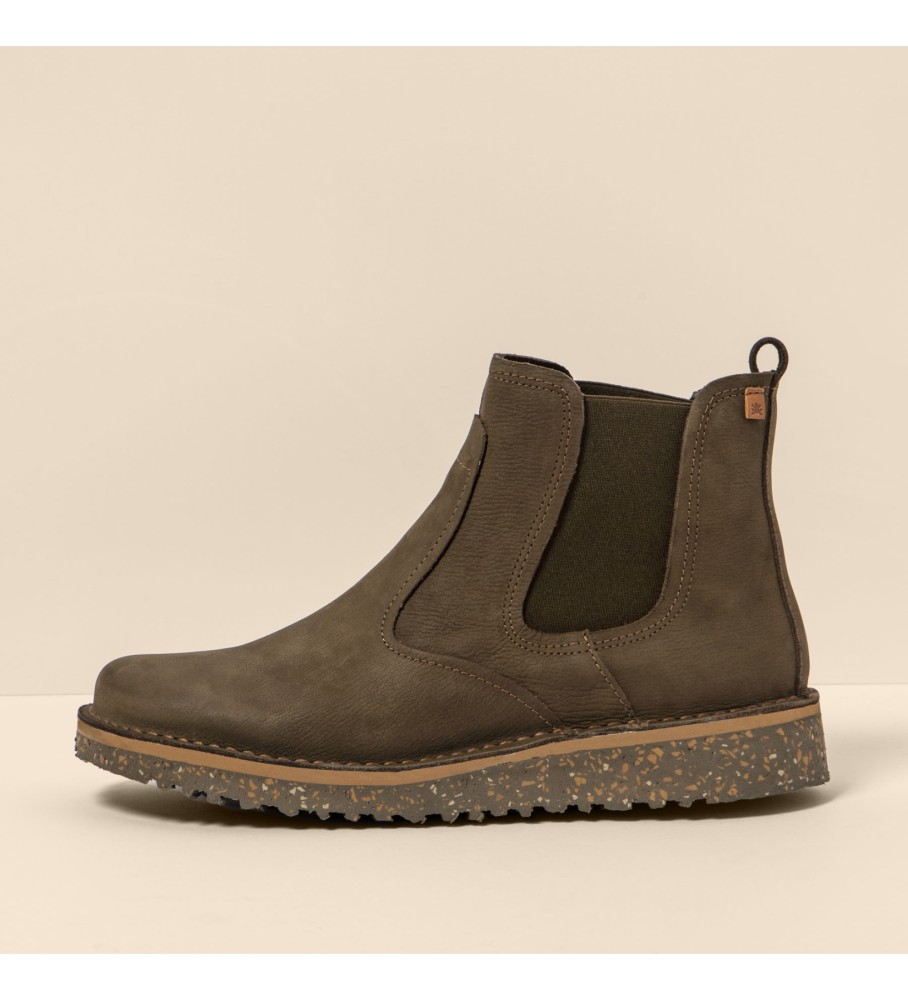 Botas de couro marrom The Naturalist Felsen N5632