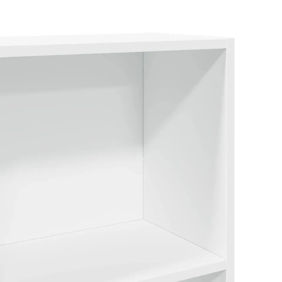 vidaXL - Boekenkast met 5 vakken - Wit - Bewerkt hout - 40x24x176 cm