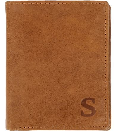 Suitable Portemonnee Nikkei Lichtbruin Leer - Skim Proof 1104-Nikkei Camel kopen