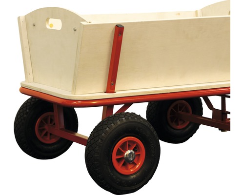 Sunny Billy houten wagen, rood