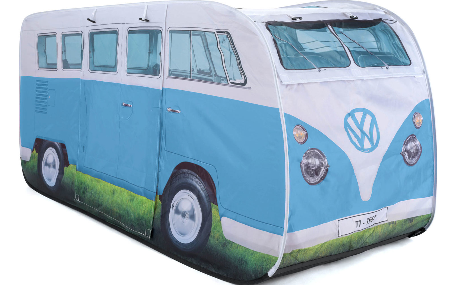 VW Collection T1 Bulli Kinder Pop-Up-Spielzelt blau für 1 Person