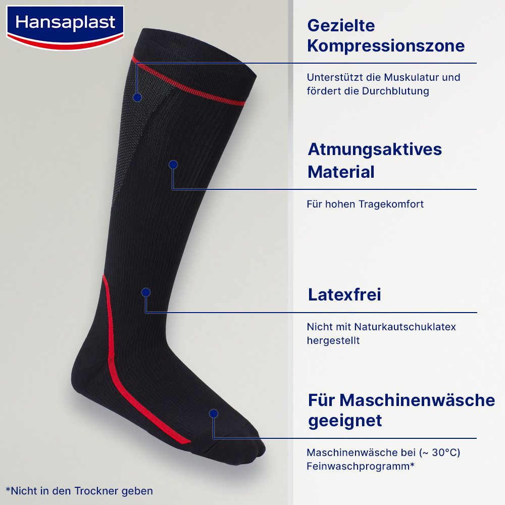 Hansaplast Sport Compression Wear Socks Gr S/M