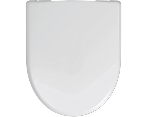 REIKA Uji toiletzitting, wit, met soft-close mechanisme en Quick&Clean D-vorm