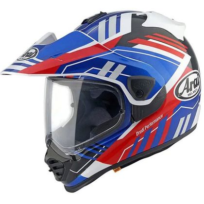 Casque Arai TOUR-X5 - TRAIL - Bleu / Blanc