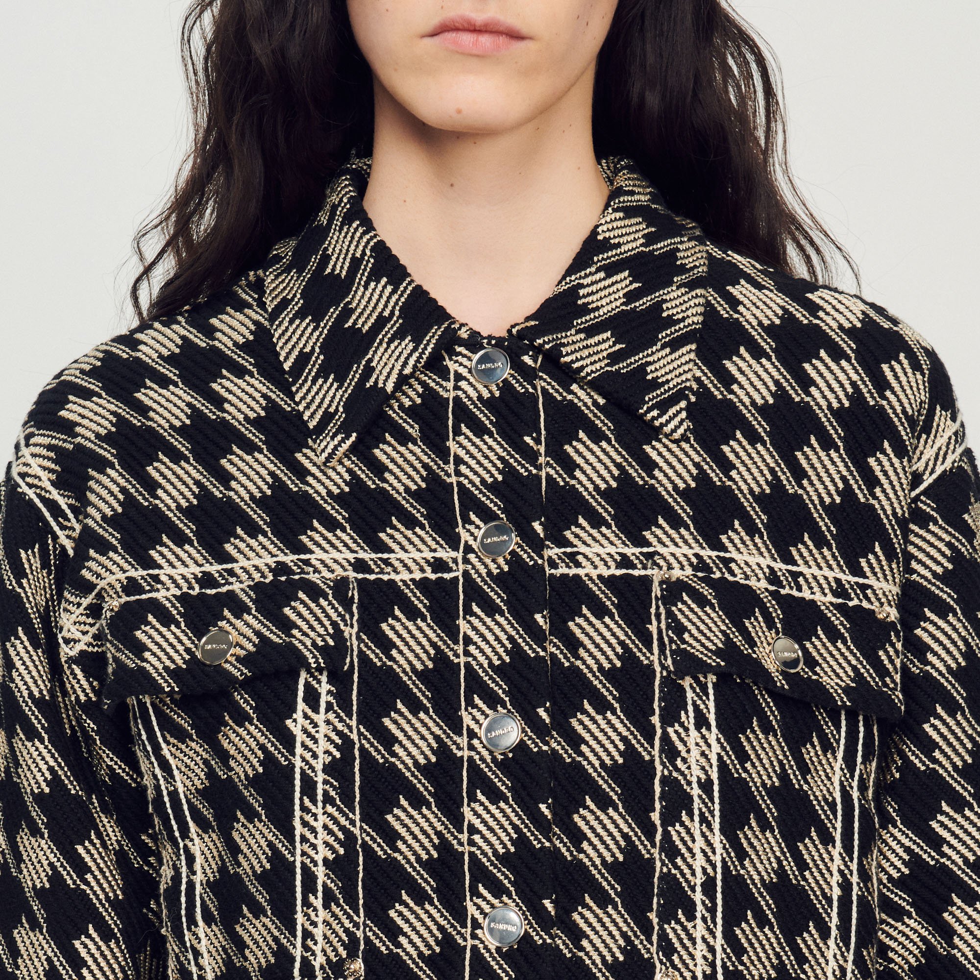 Veste pied de poule