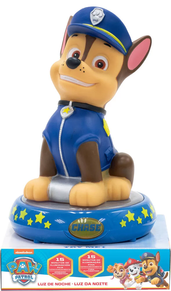 LA PAT’PATROUILLE - FIGURINE CHASE 3D LUMINEUSE