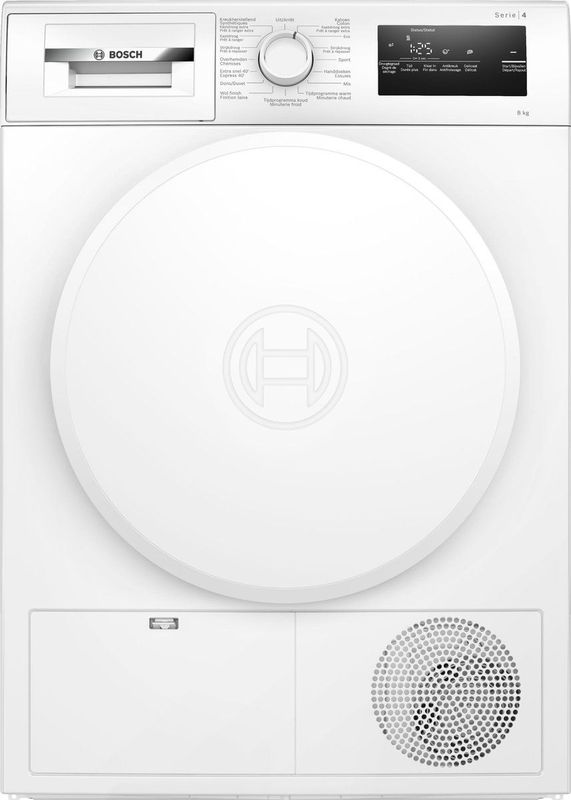 Bosch WTH8300AFG - Warmtepompdroger - 8 kg - Energielabel A++