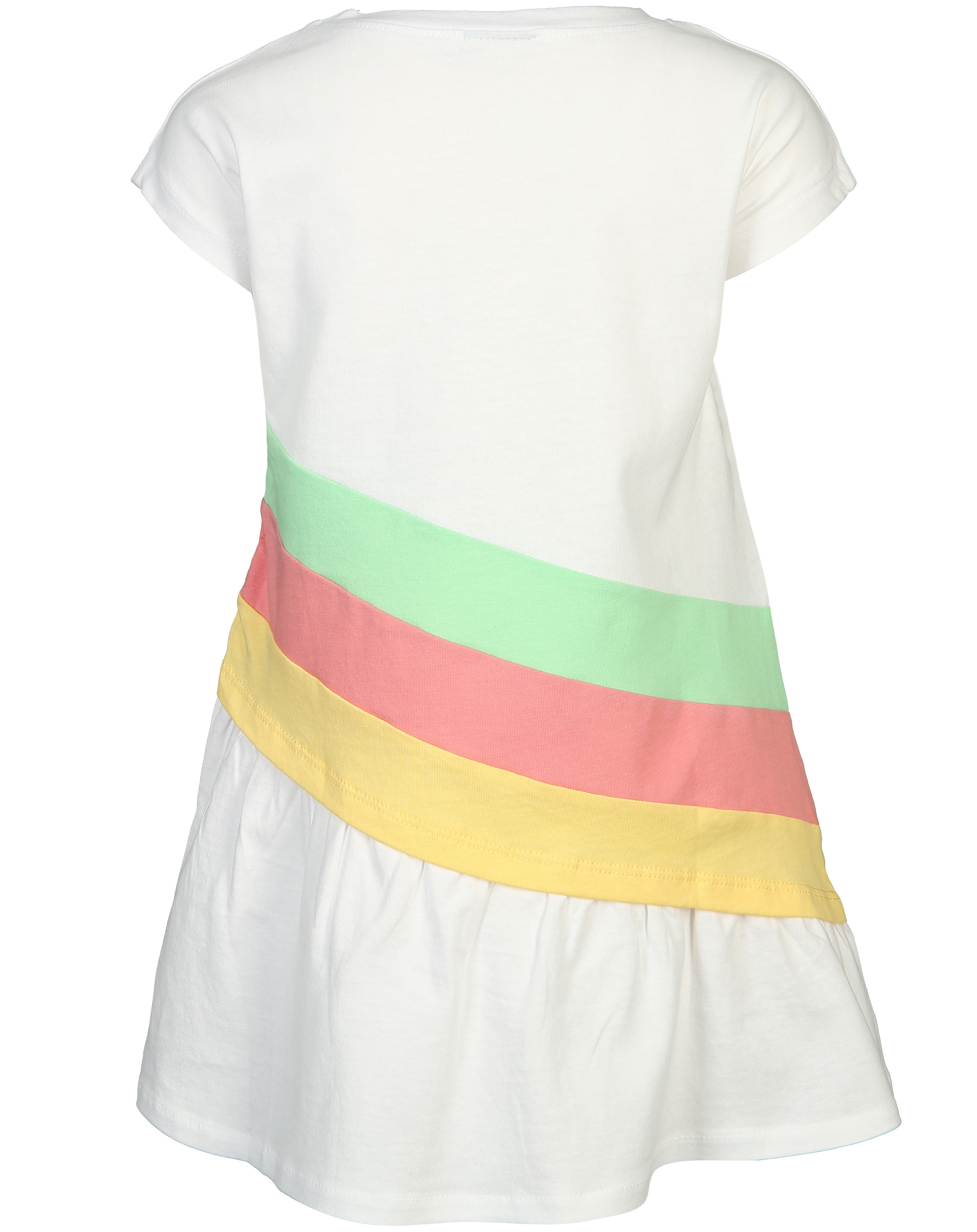 Kurzarm-Kleid FEELING BRIGHT in weiß