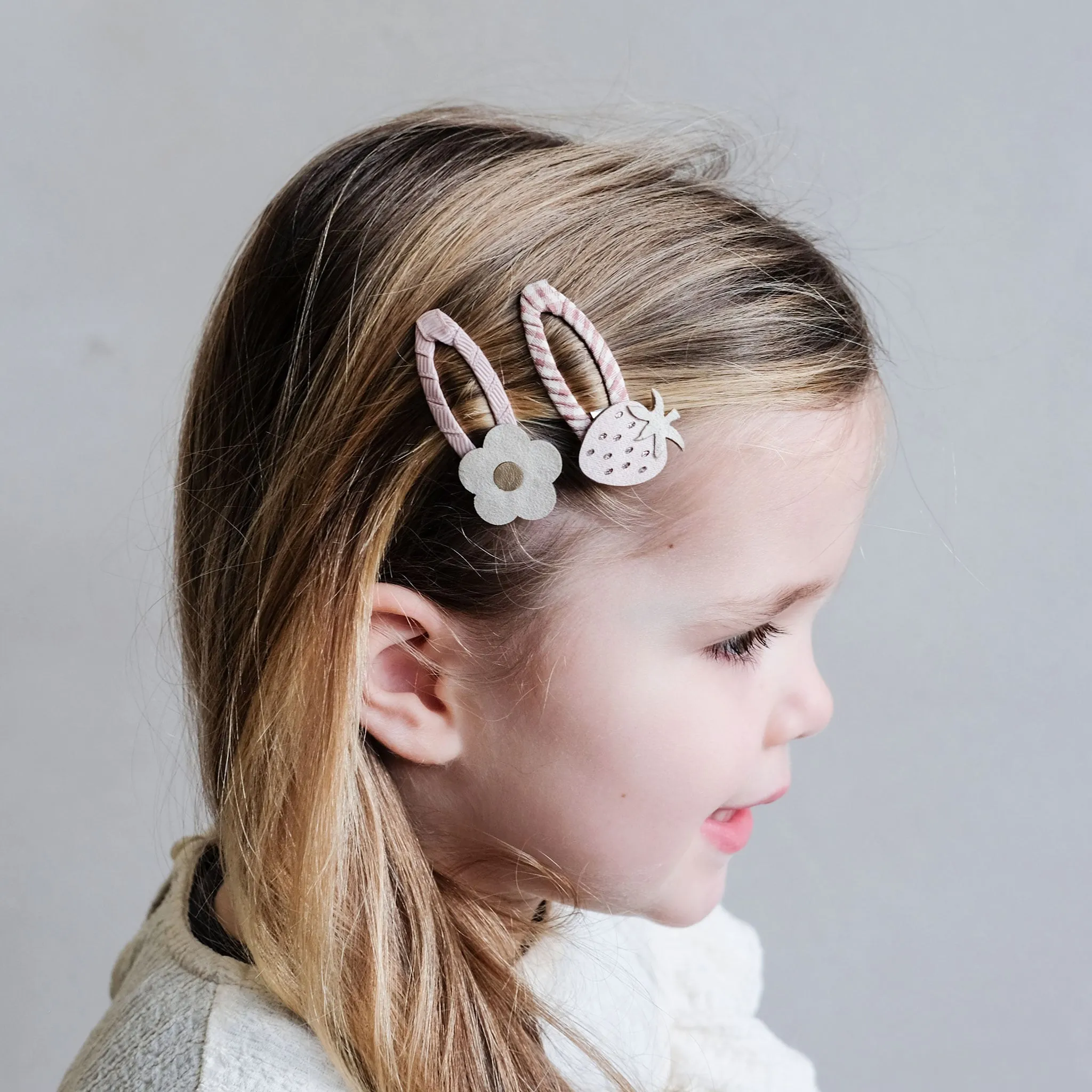 Mimi & Lula Barrettes Fraises (4)