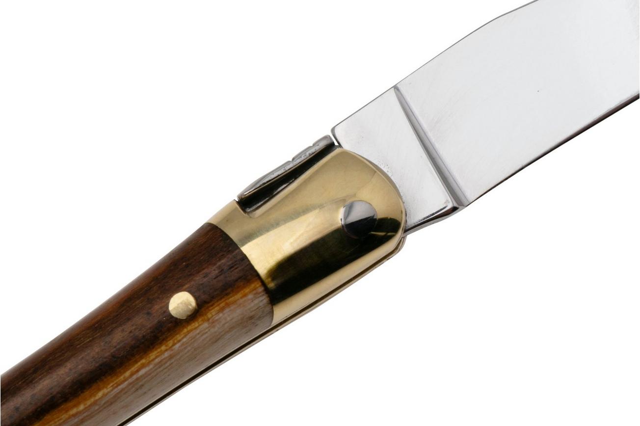 Forge de Laguiole LA127PI Pistachio Wood, gepolijst, Laguiole zakmes, 7 cm