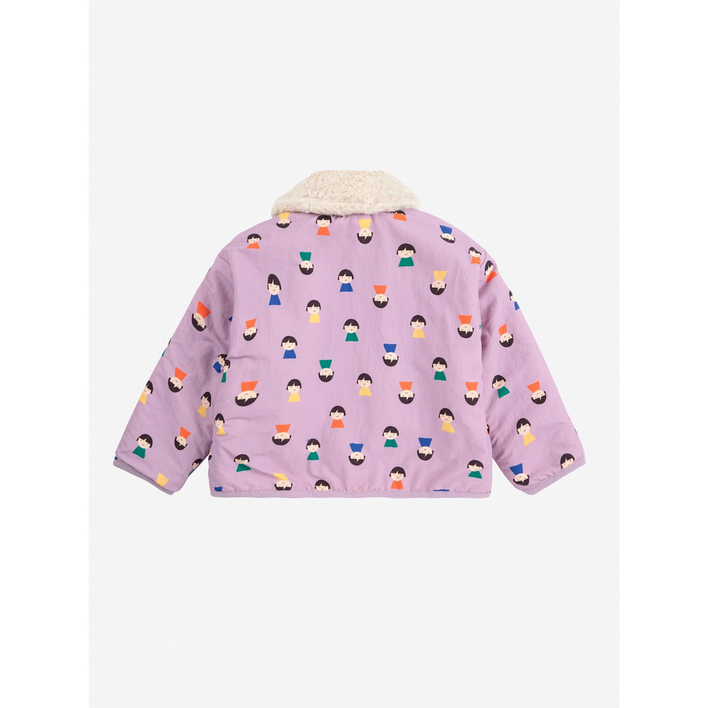 Køb Bobo Choses Lavender Game Pawns All Over Vendbar Sheepskin Jakke