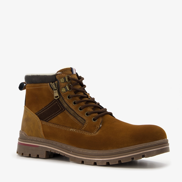 Blue Box heren veterboots bruin