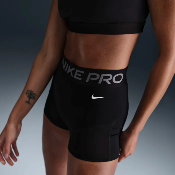Nike Pro Dri-FIT Mesh Biker Short Dames