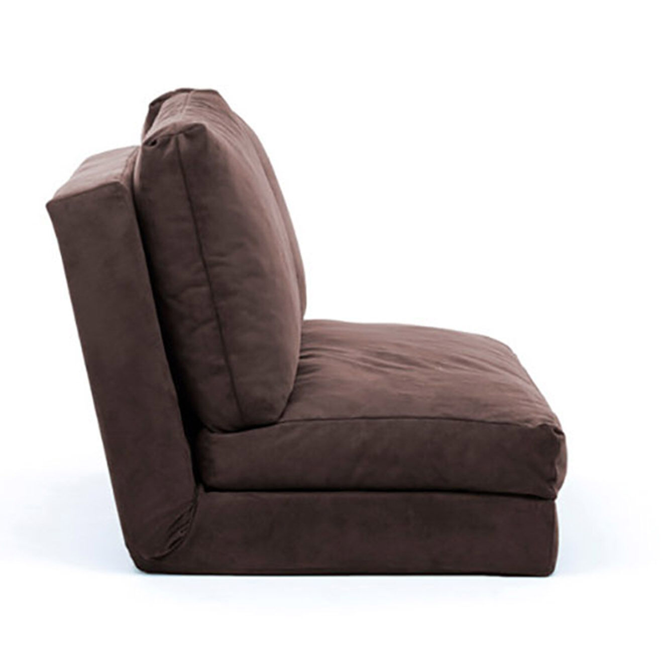 Homitis Banquette Convertible 2 places Taida marron - 120x68x26 cm